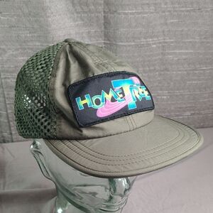 Home Tree Mesh Running Hat Cap Strap Back Adjustable Montana Cannabis Panel